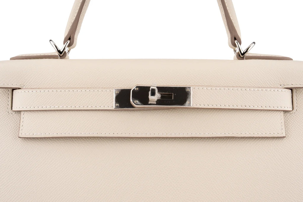 Hermès Kelly 28 Epsom Craie PHW
