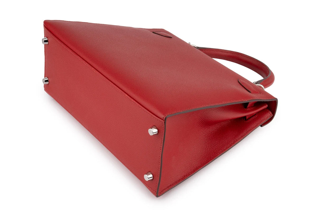 Hermès Kelly 28 Epsom Rouge Piment PHW