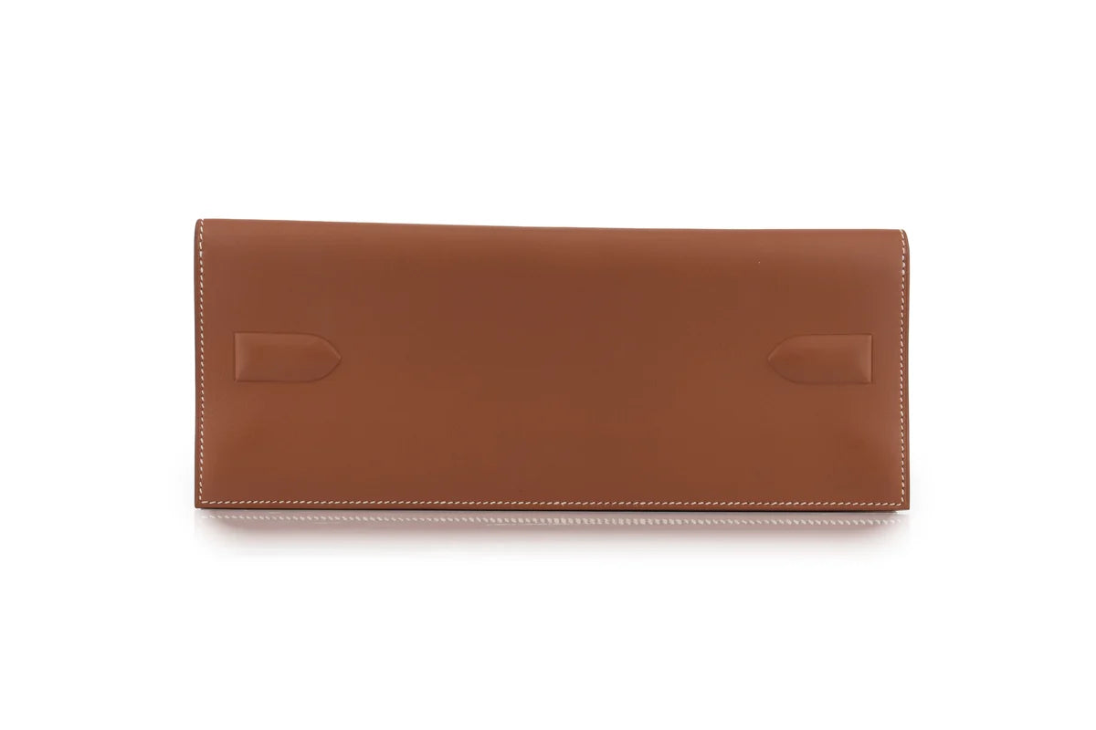 Hermès Pochette Birkin Shadow Swift Gold