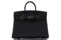 Hermès Birkin 25 Togo Noir PHW