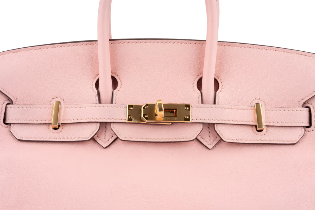 Hermès Birkin 25 SWIFT Rose Sakura GHW