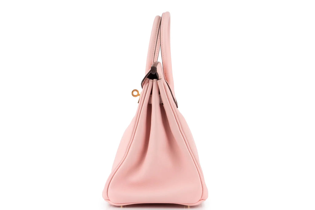 Hermès Birkin 25 SWIFT Rose Sakura GHW