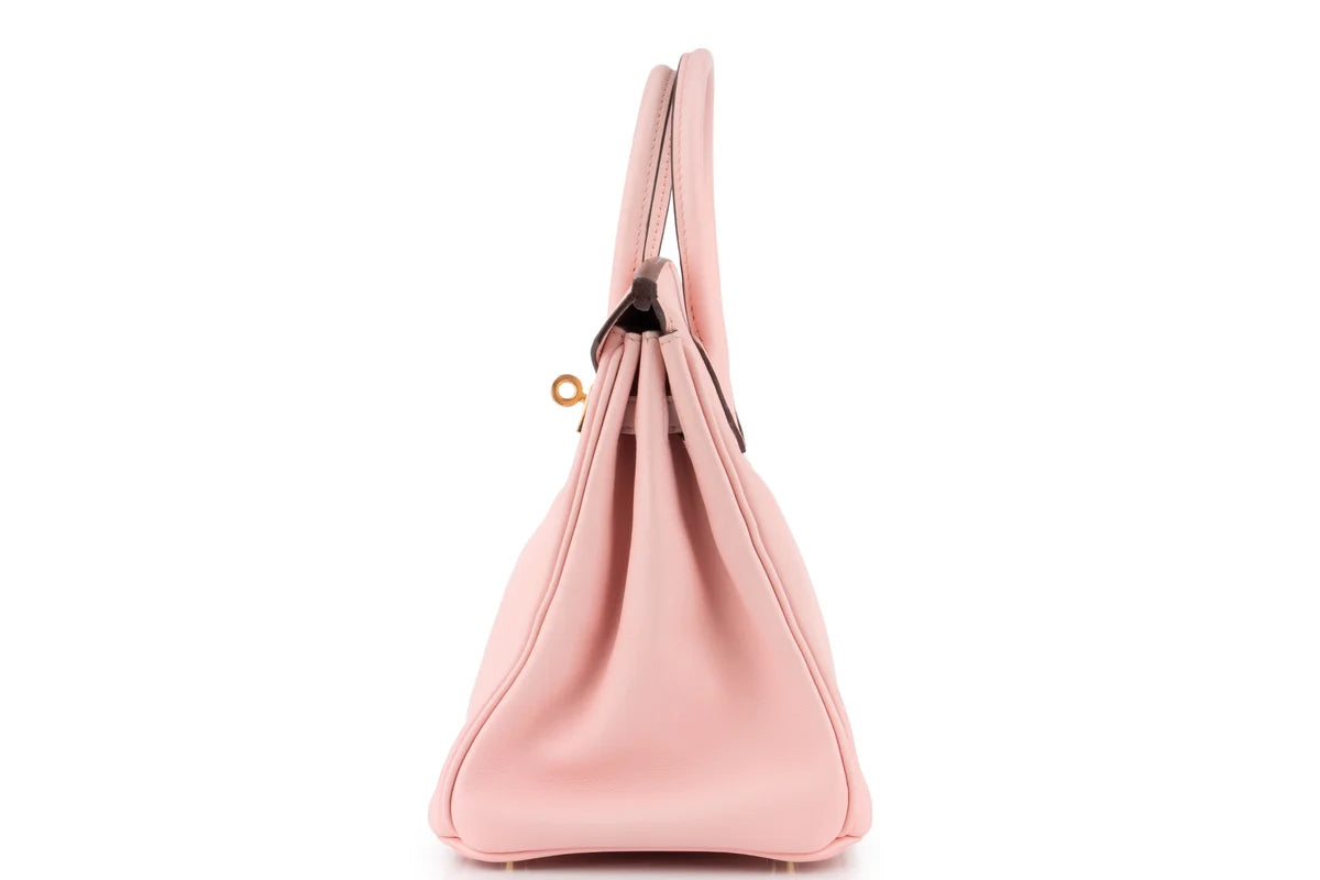Hermès Birkin 25 SWIFT Rose Sakura GHW