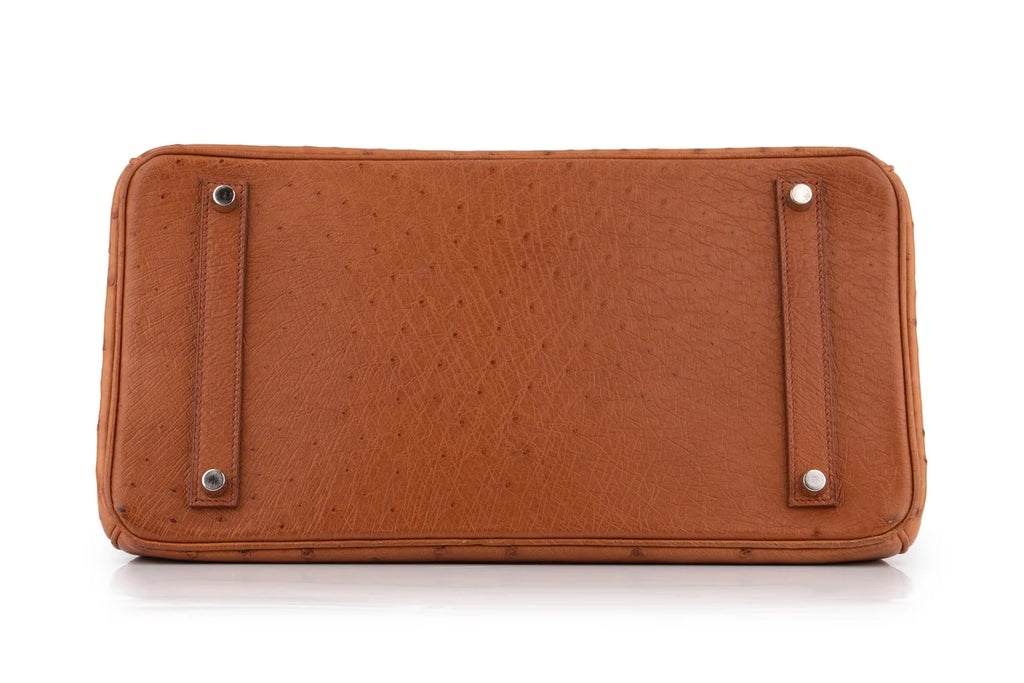 Hermès Birkin 35 Ostrich Cognac PHW