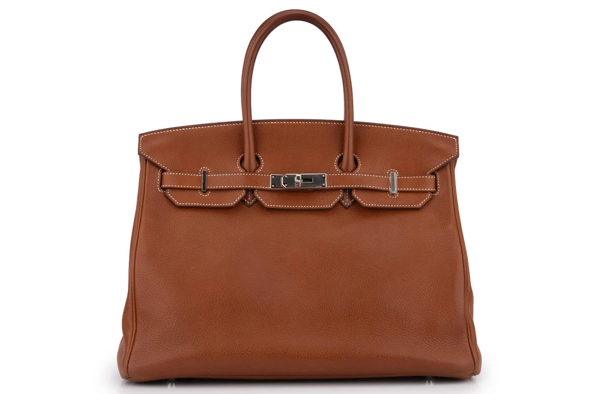 Hermès Birkin 35 Barenia Gold PHW