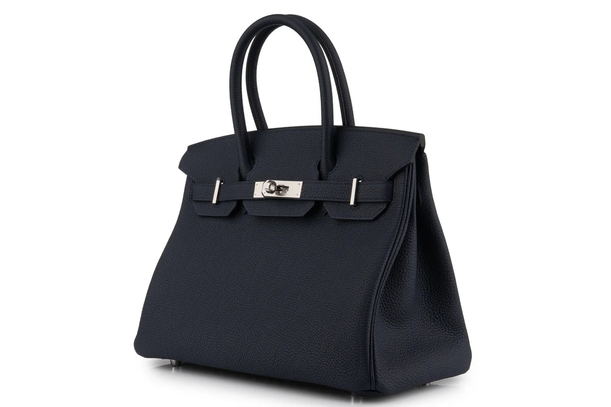 Hermès Birkin 30 Togo Bleu Nuit PHW