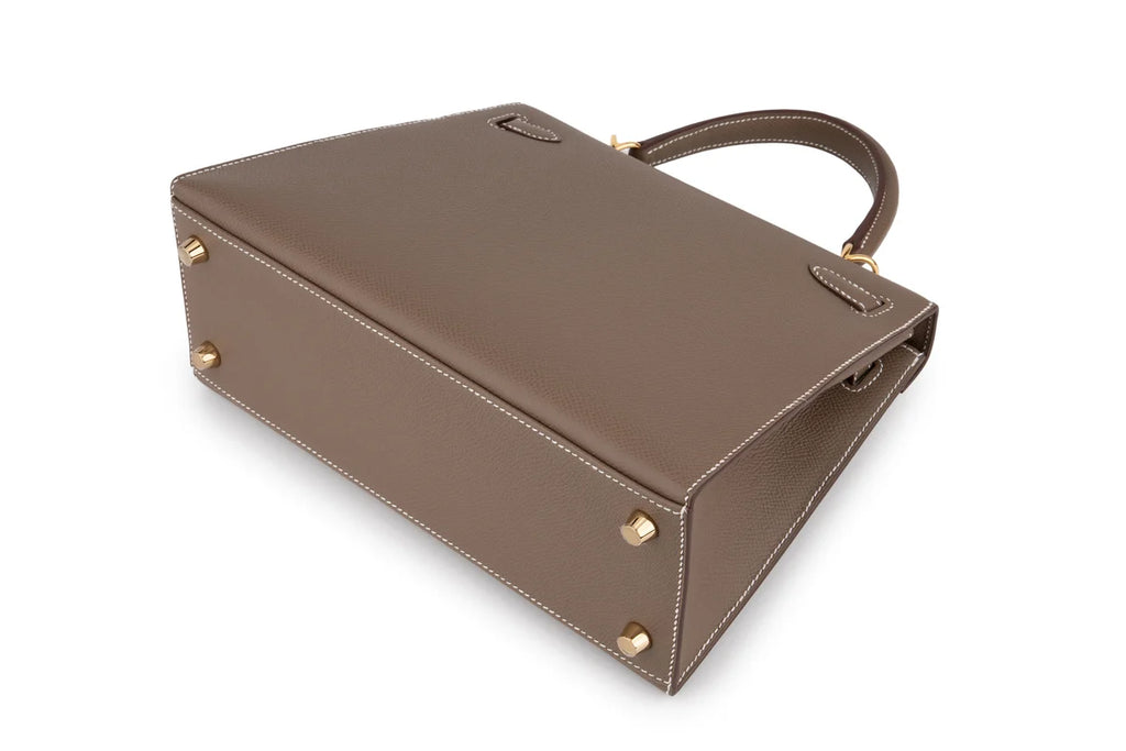 Hermès Kelly 25 Epsom Etoupe GHW