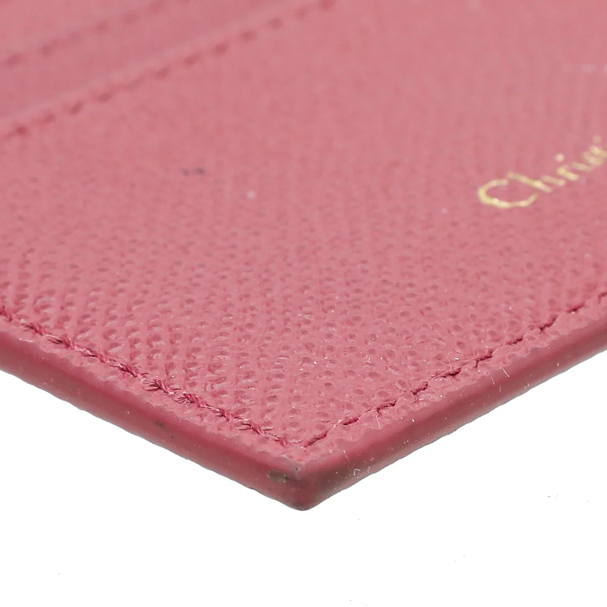 Christian Dior Pink 30 Montaigne Card Holder