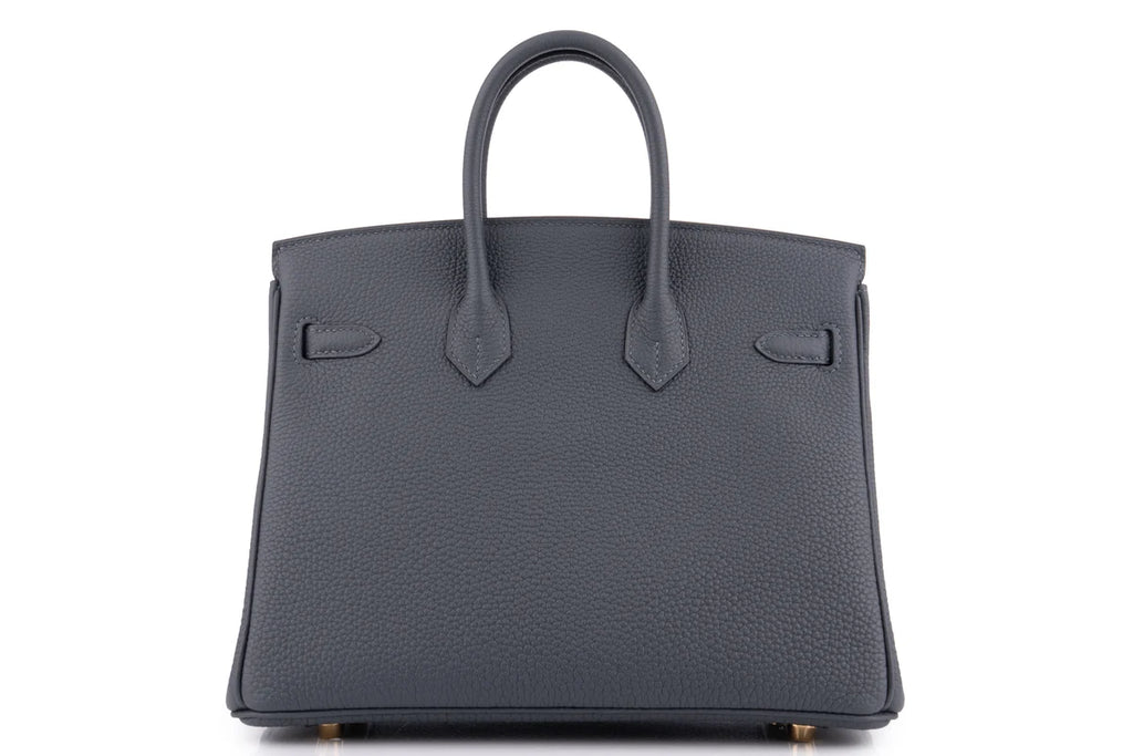 Hermès Birkin 25 Togo Gris Misty GHW