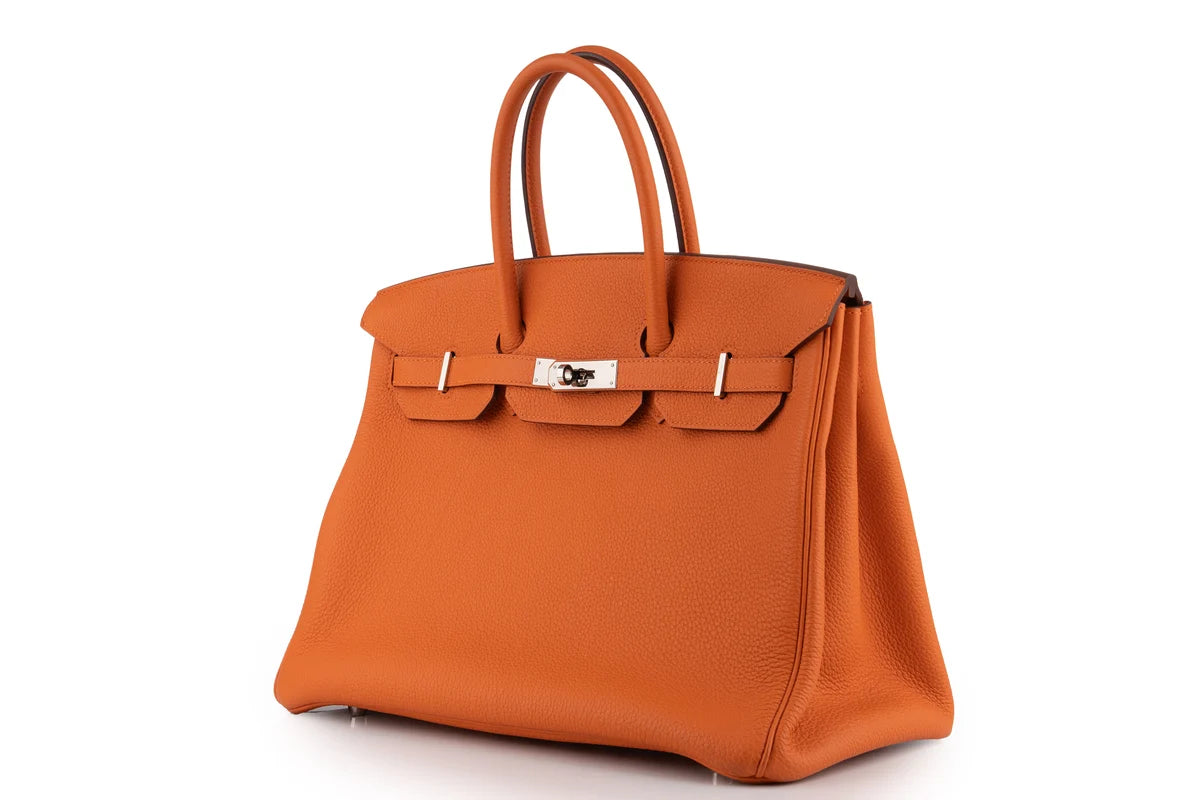 Hermès Birkin 35 Togo Orange H PHW