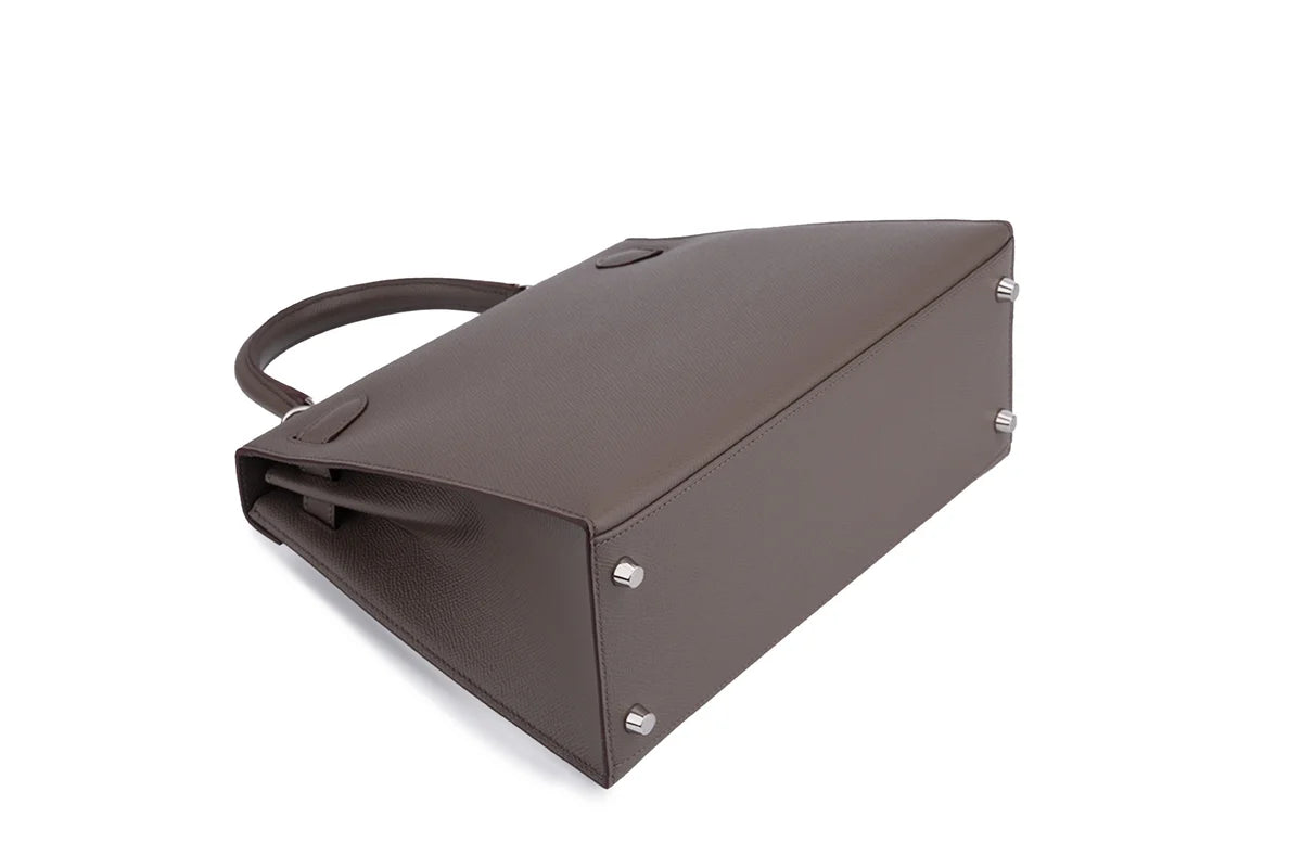Hermès Kelly 28 Epsom Gris Etain PHW