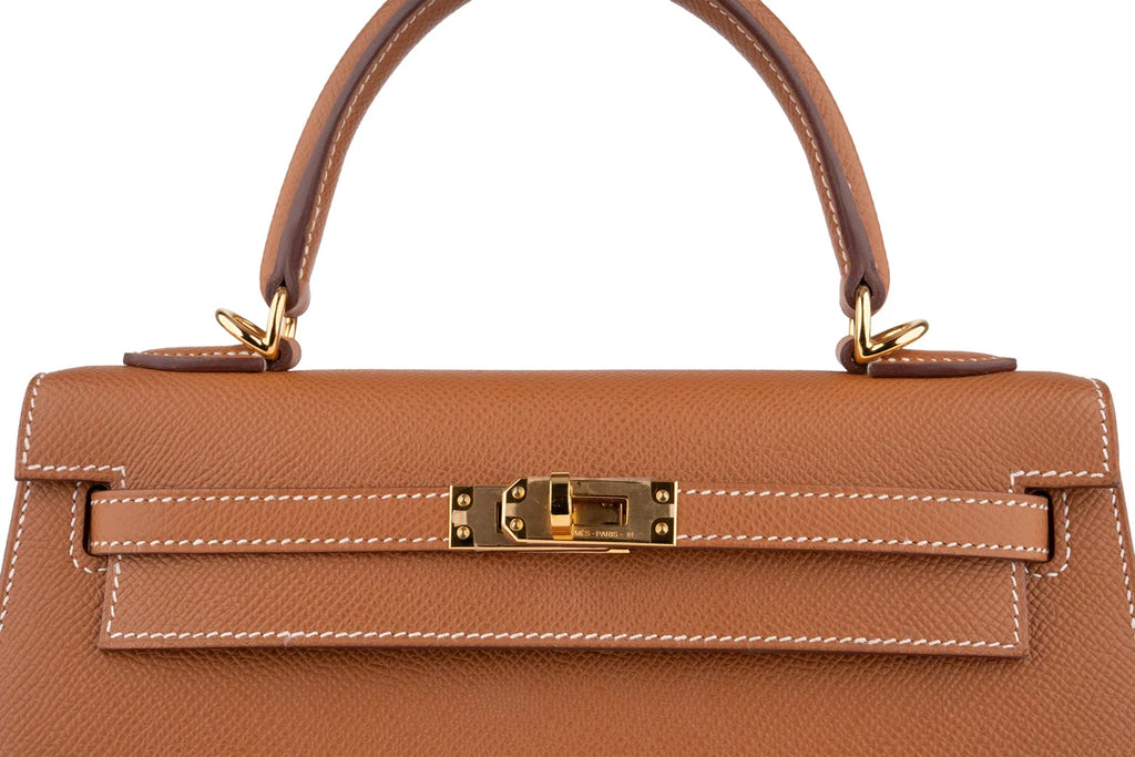Hermès Kelly 25 Epsom Gold GHW