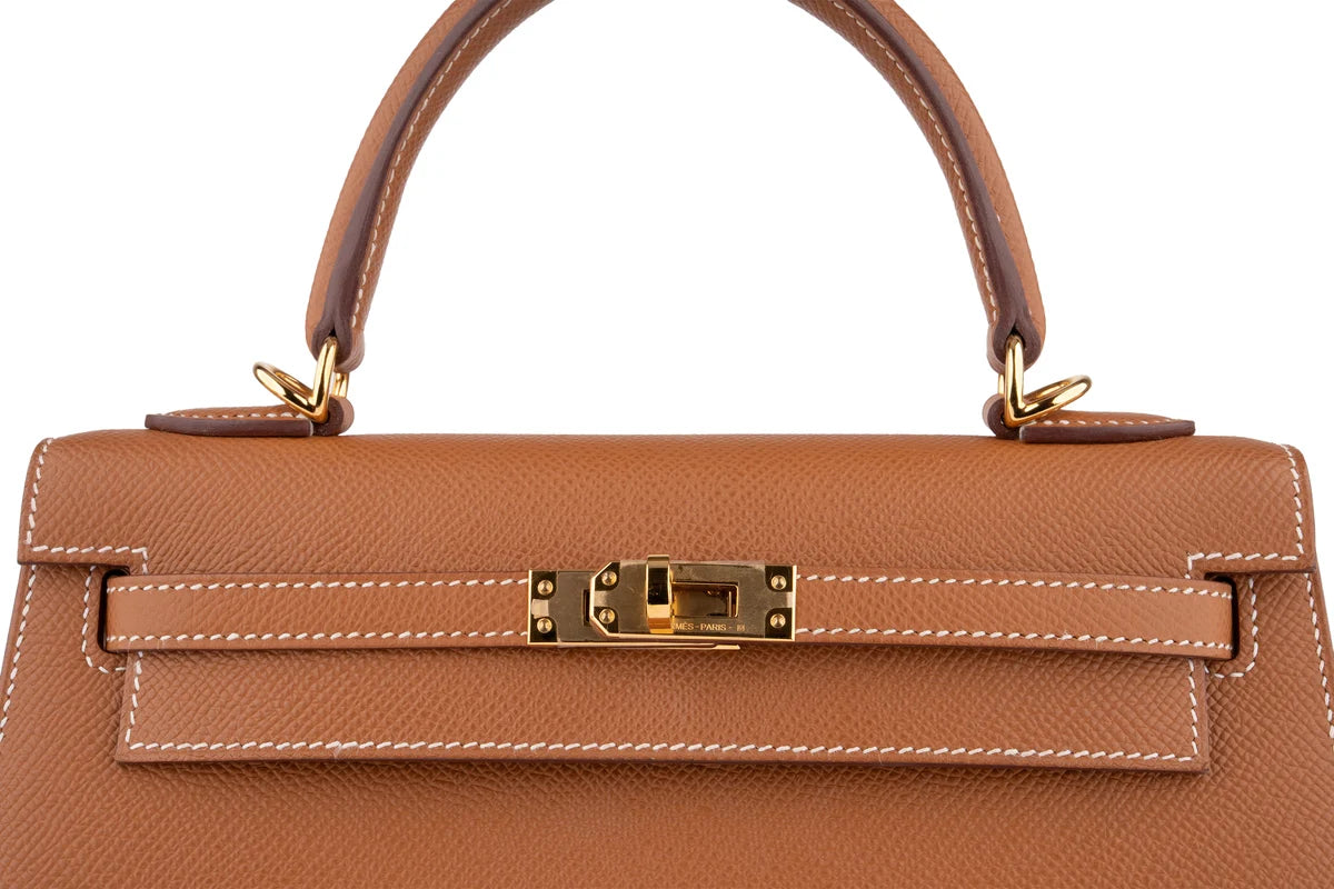 Hermès Kelly 25 Epsom Gold GHW