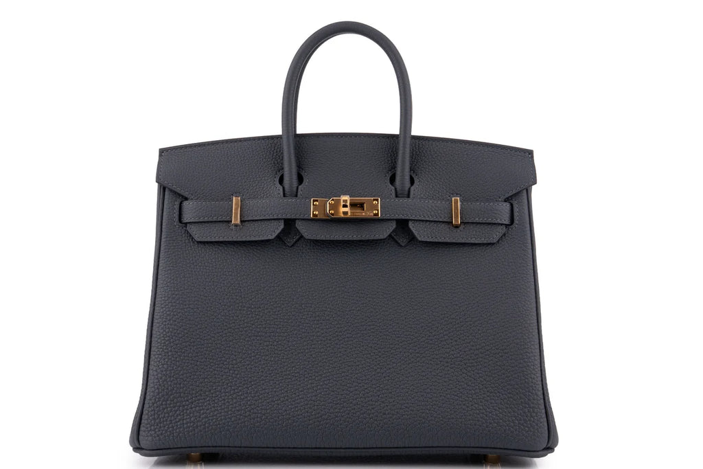Hermès Birkin 25 Togo Gris Misty GHW