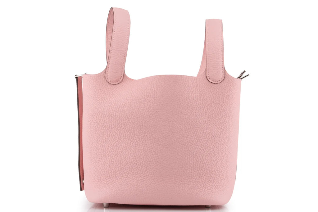 Hermès Picotin 18 Clemence Rose Sakura PHW