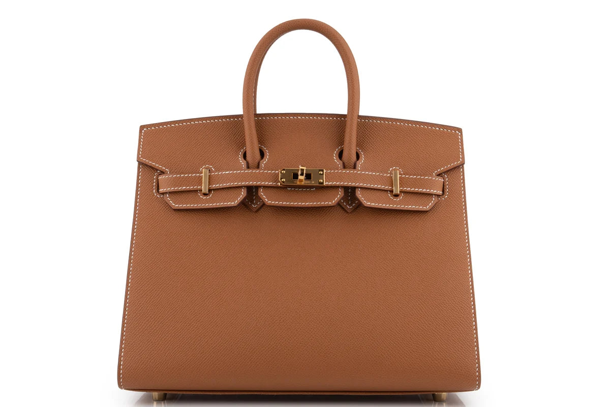 Hermès Birkin 25 Sellier Epsom Gold GHW