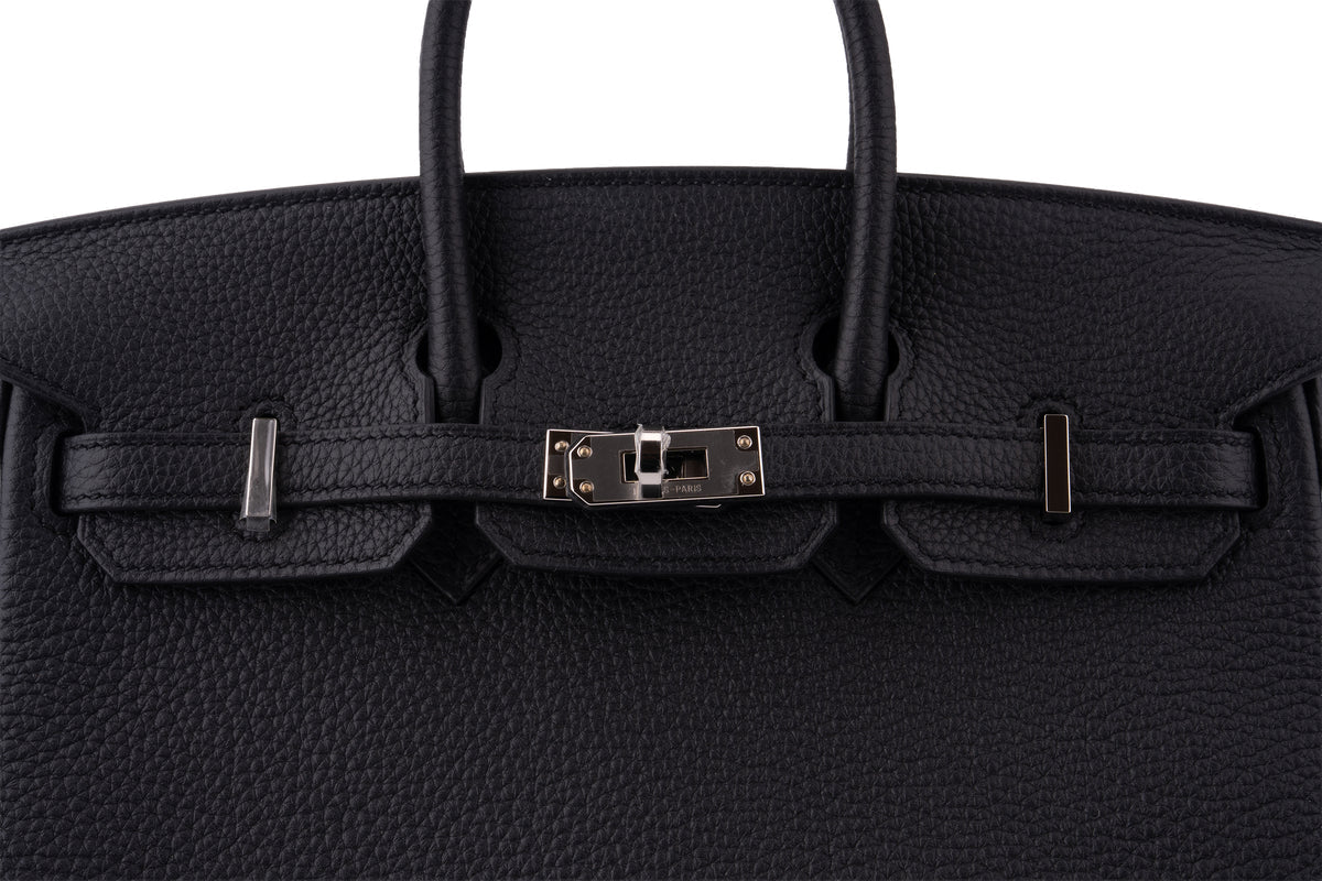 Hermès Birkin 25 Togo Noir PHW