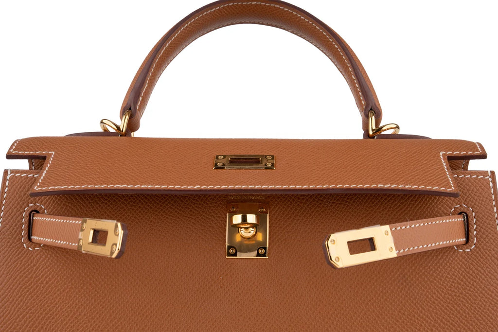 Hermès Kelly 25 Epsom Gold GHW