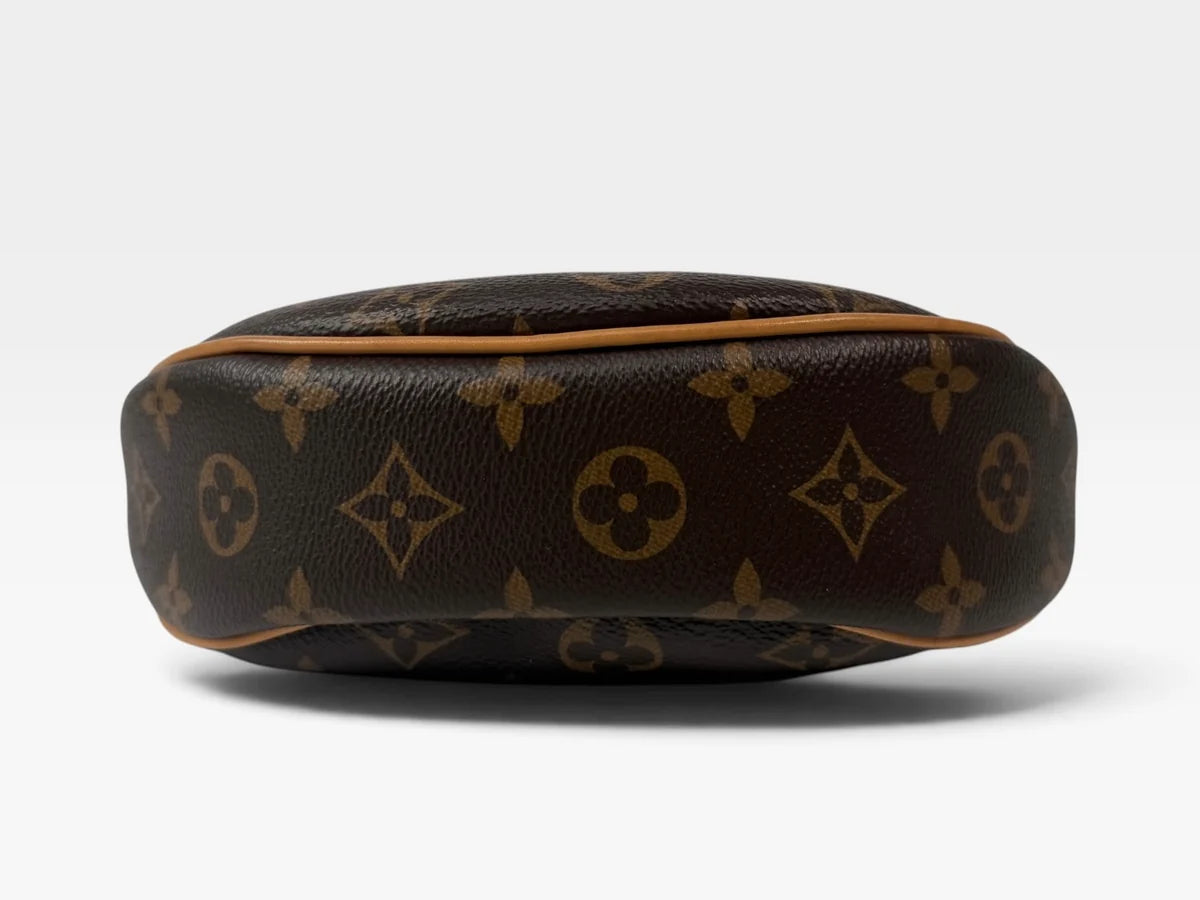 LOUIS VUITTON LOOP BAG IN BROWN MONOGRAM WITH GOLD HARDWARE