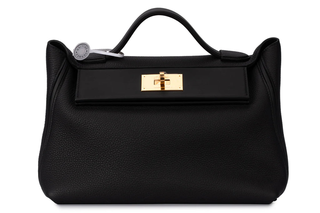 Hermès 24/24 29 Togo Black GHW