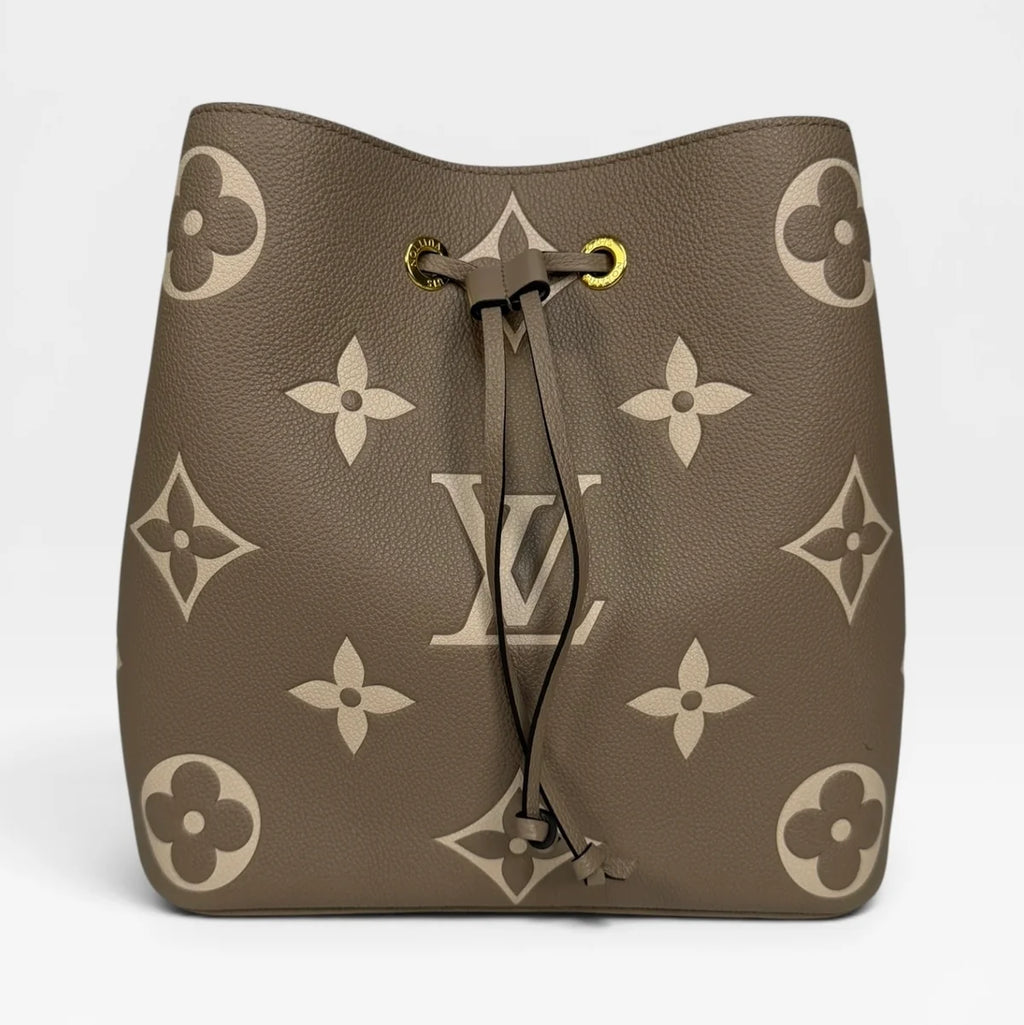LOUIS VUITTON NÉONÓE BUCKET BAG MM BI COLOUR EMPEREINTE