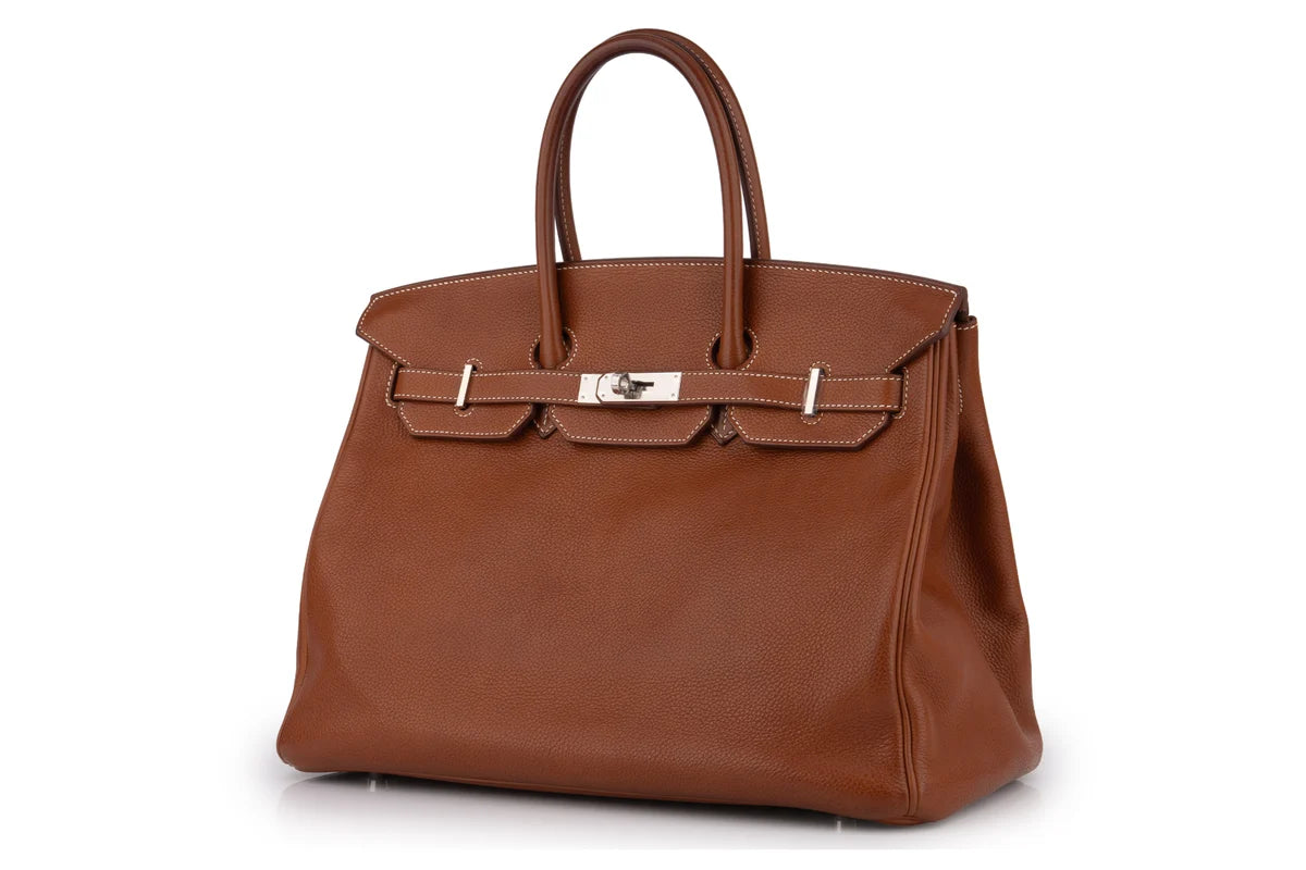 Hermès Birkin 35 Barenia Gold PHW
