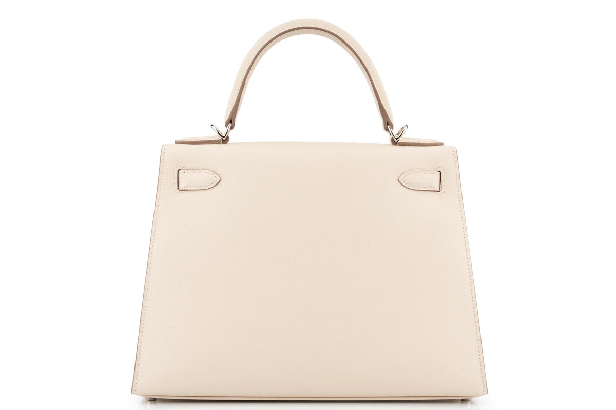 Hermès Kelly 28 Epsom Craie PHW