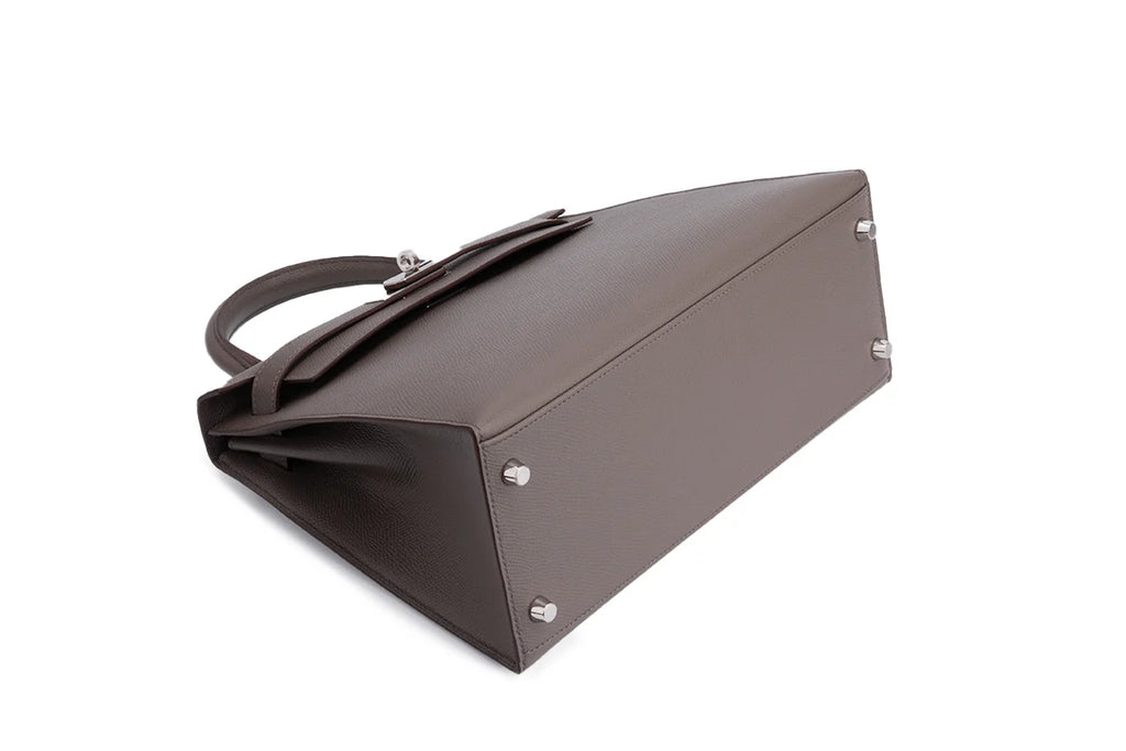 Hermès Kelly 28 Epsom Gris Etain PHW