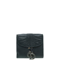 Christian Dior Black Karenina French Wallet