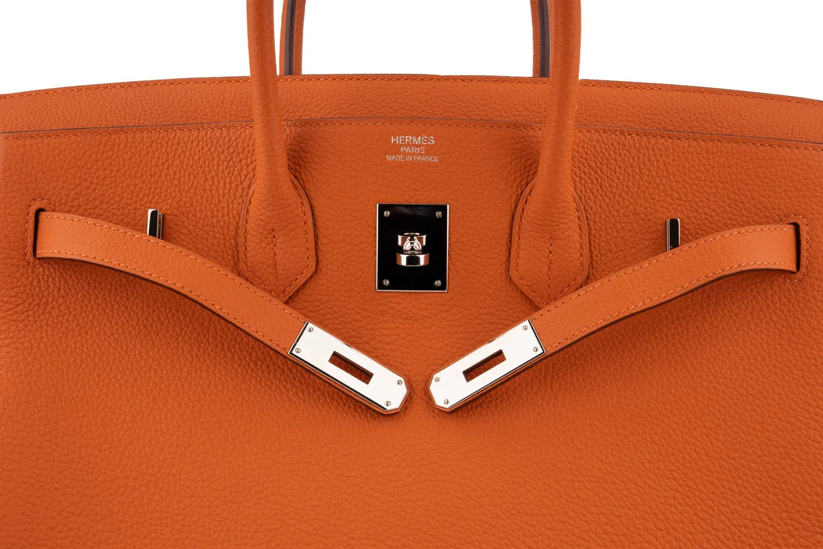 Hermès Birkin 35 Togo Orange H PHW