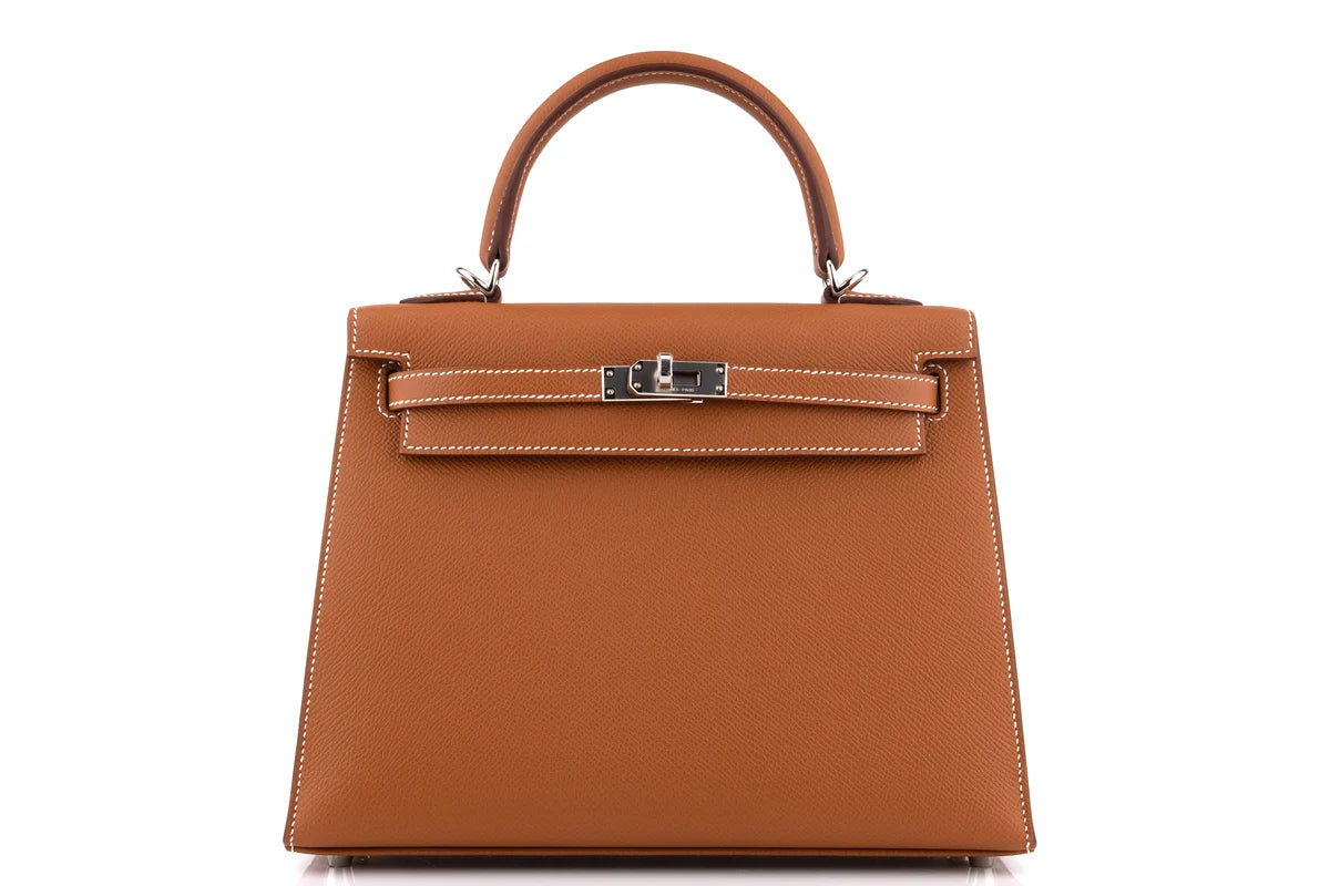 Hermès Kelly 25 Epsom Gold PHW