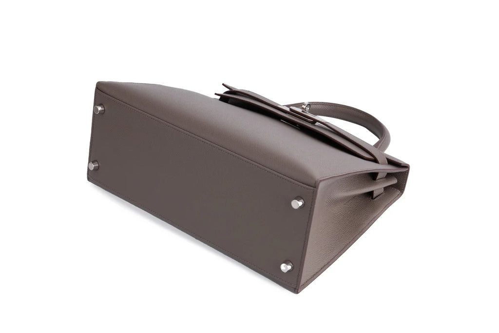 Hermès Kelly 28 Epsom Gris Etain PHW