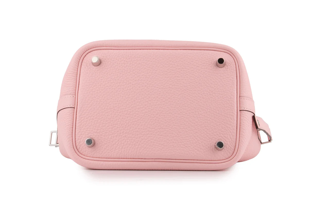 Hermès Picotin 18 Clemence Rose Sakura PHW