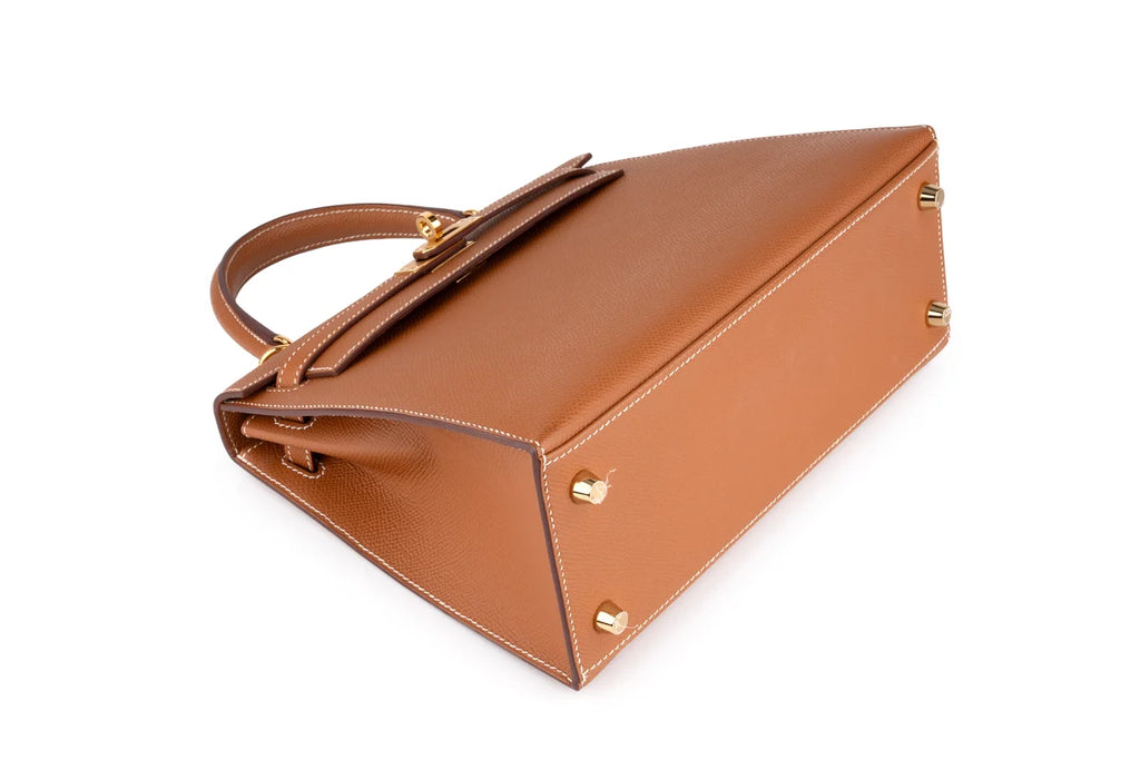 Hermès Kelly 25 Epsom Gold GHW