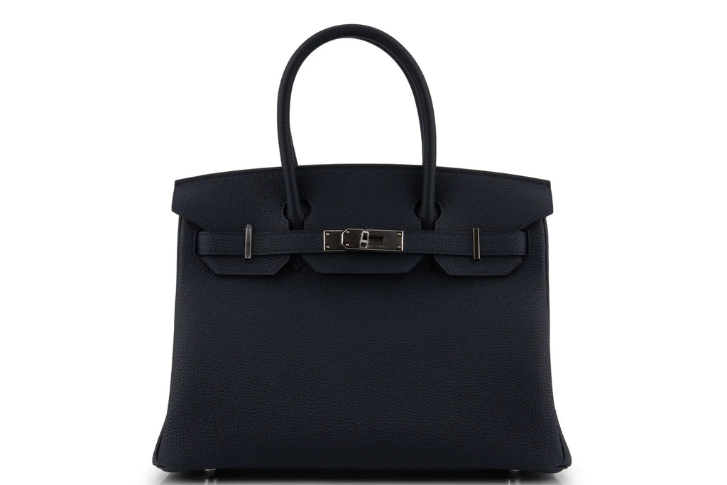 Hermès Birkin 30 Togo Bleu Nuit PHW