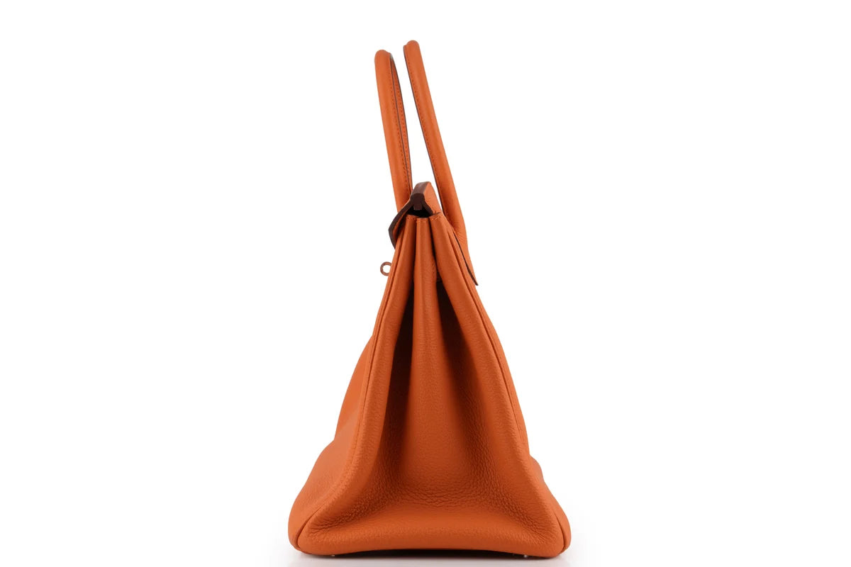 Hermès Birkin 35 Togo Orange H PHW