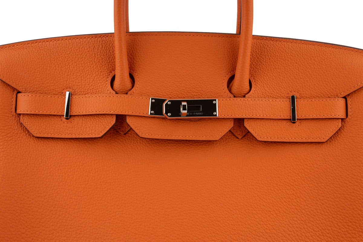 Hermès Birkin 35 Togo Orange H PHW