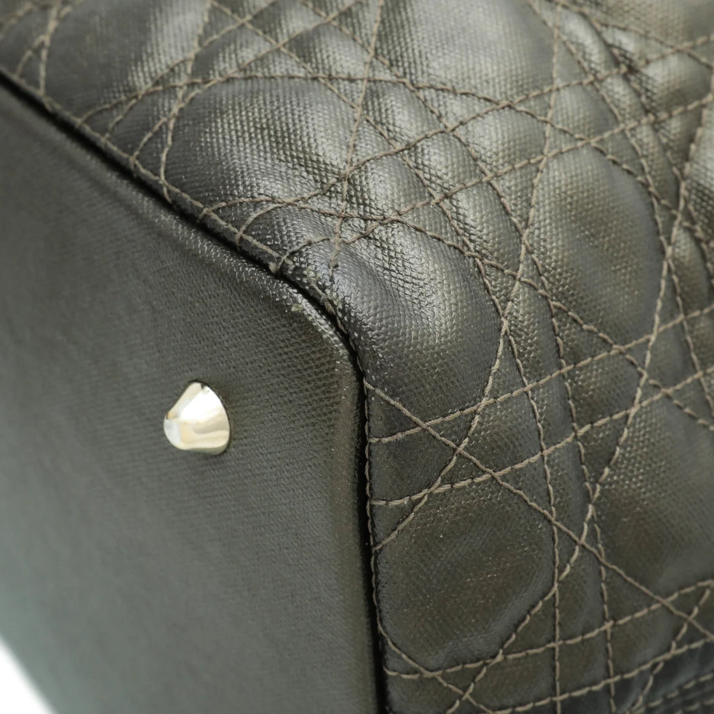 Christian Dior Brown Panarea Medium Tote Bag