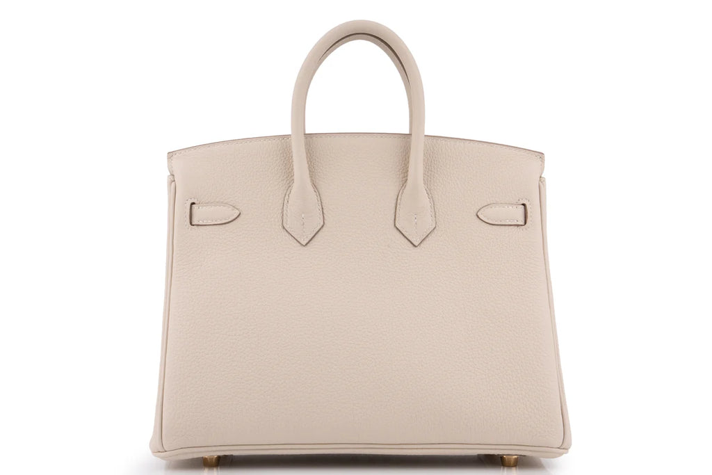 Hermès Birkin 25 Togo Craie GHW
