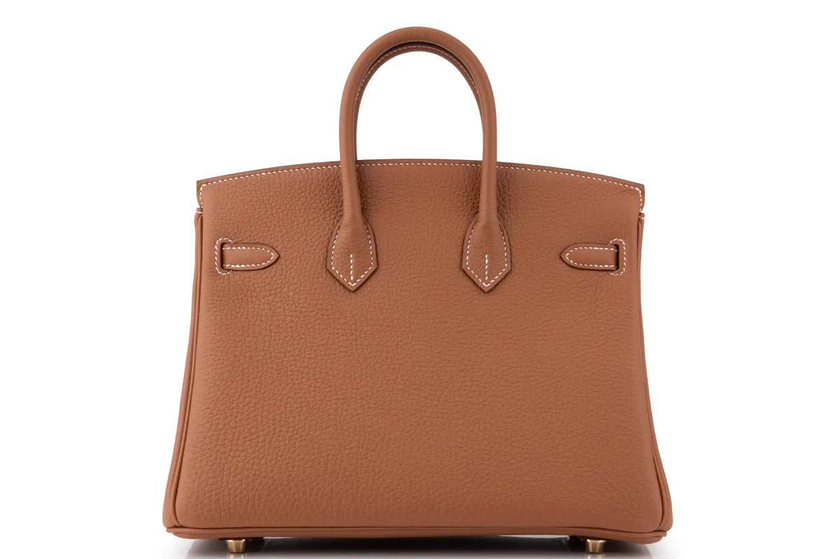 Hermès Birkin 25 Togo Gold BGHW