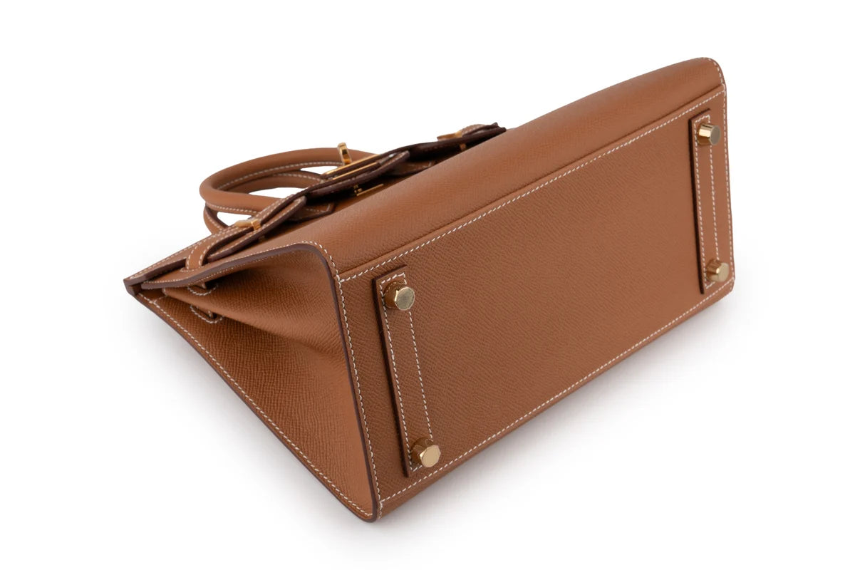 Hermès Birkin 25 Sellier Epsom Gold GHW