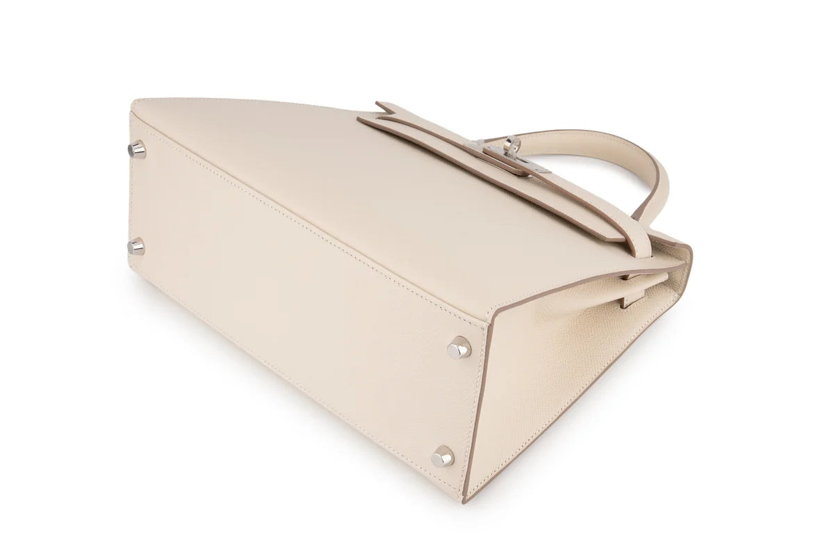 Hermès Kelly 28 Epsom Craie PHW
