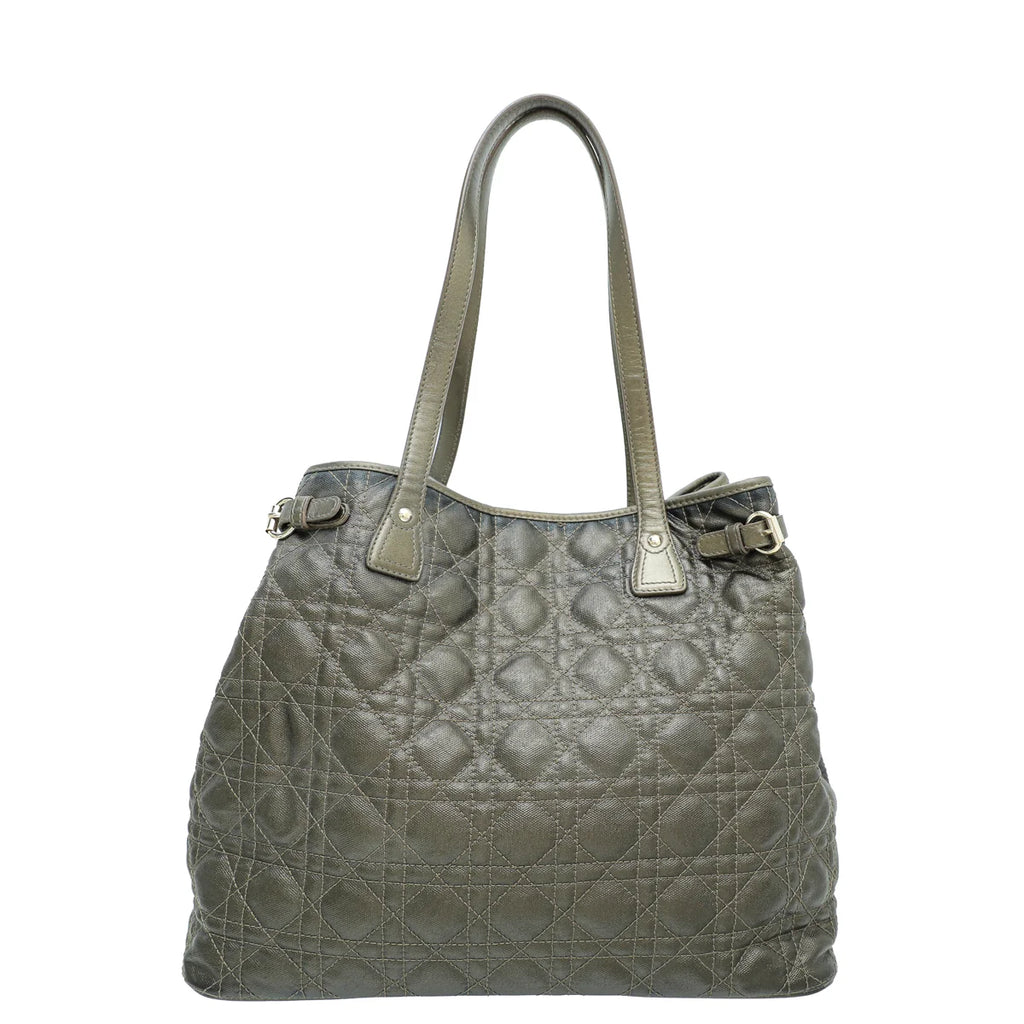 Christian Dior Brown Panarea Medium Tote Bag