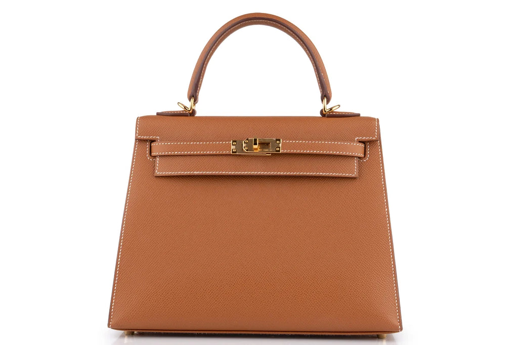 Hermès Kelly 25 Epsom Gold GHW