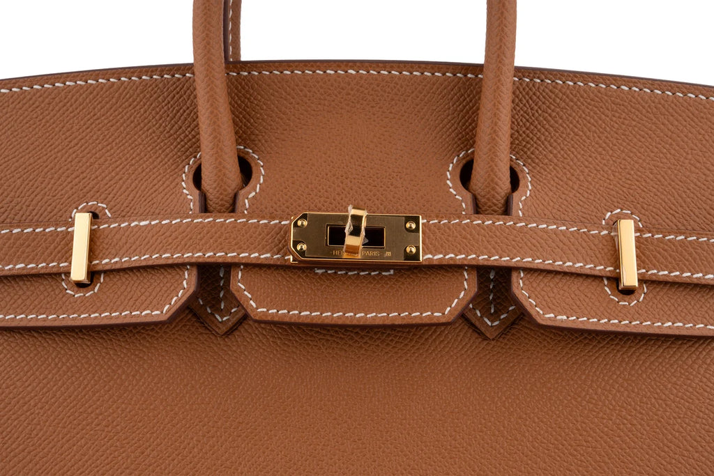 Hermès Birkin 25 Sellier Epsom Gold GHW