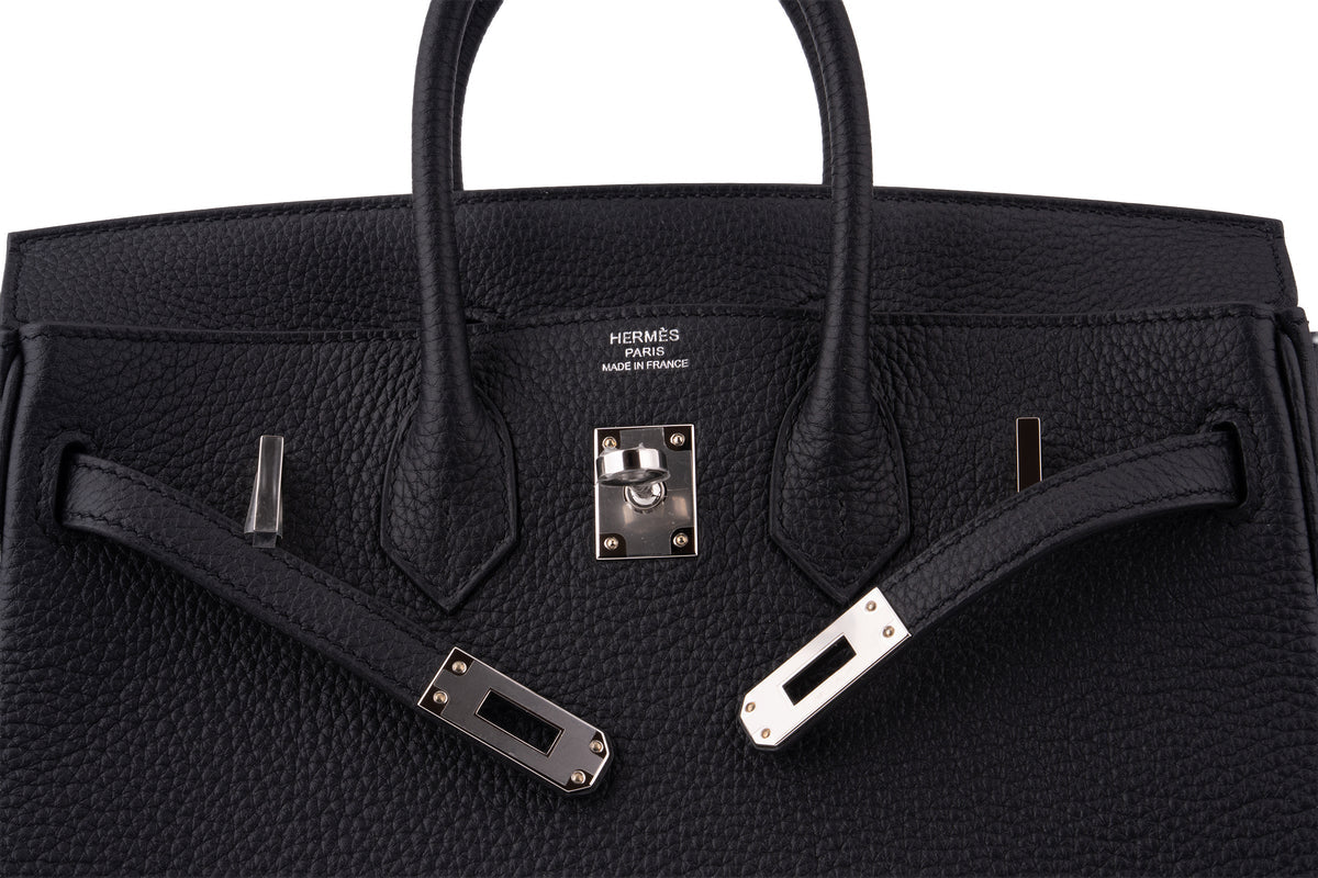 Hermès Birkin 25 Togo Noir PHW