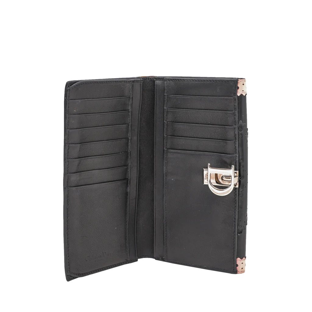 Christian Dior Bicolor D'trick Long Wallet