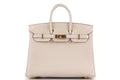 Hermès Birkin 25 Togo Craie GHW
