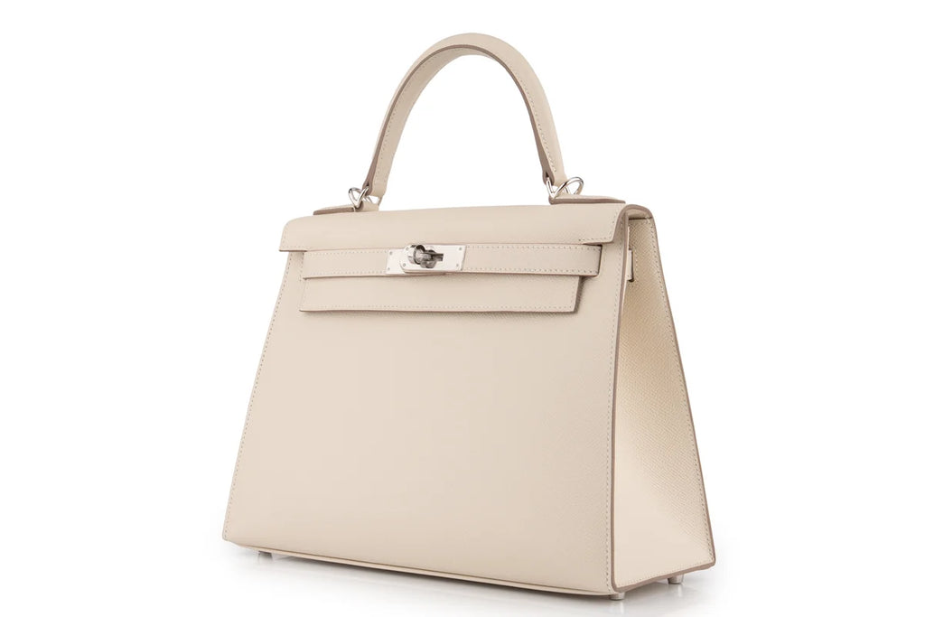 Hermès Kelly 28 Epsom Craie PHW