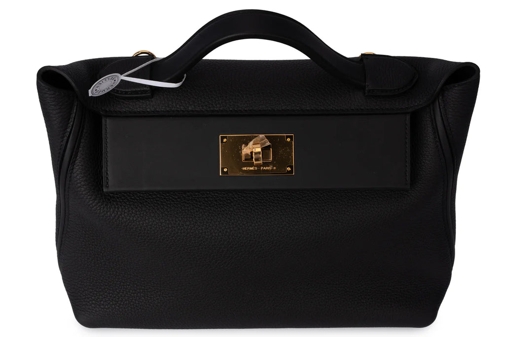 Hermès 24/24 29 Togo Black GHW